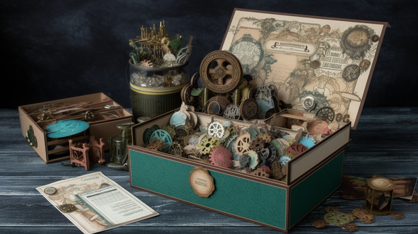 Unfold the Delights of Steampunk with Fascinating Paper Craft Kits!