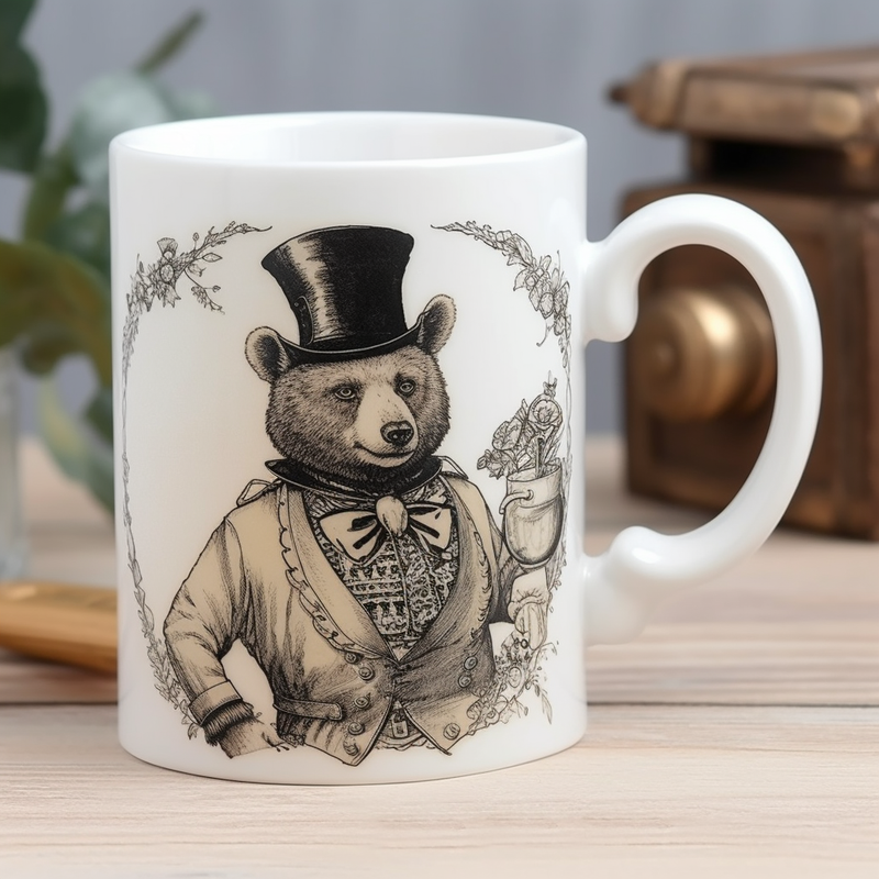 Steampunk Mug Bear