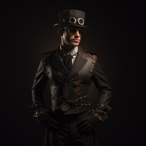 Steampunk Man Clothing/ Cuatom/Full Outfit