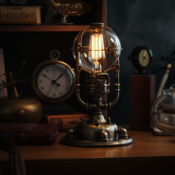 Steampunk Lamp