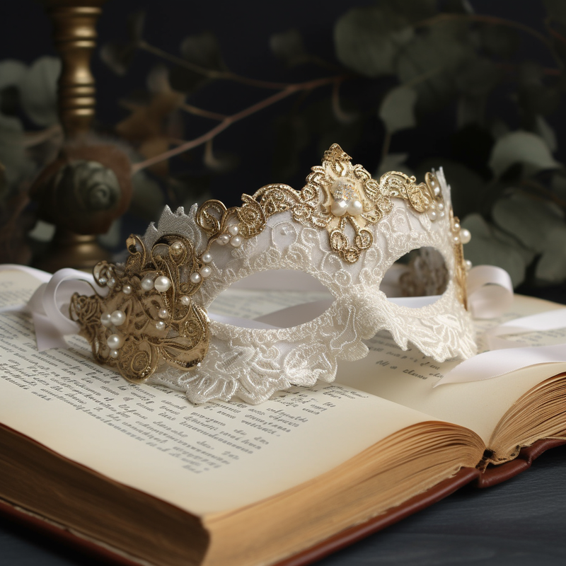 Vintage Bride Lady Eye Mask